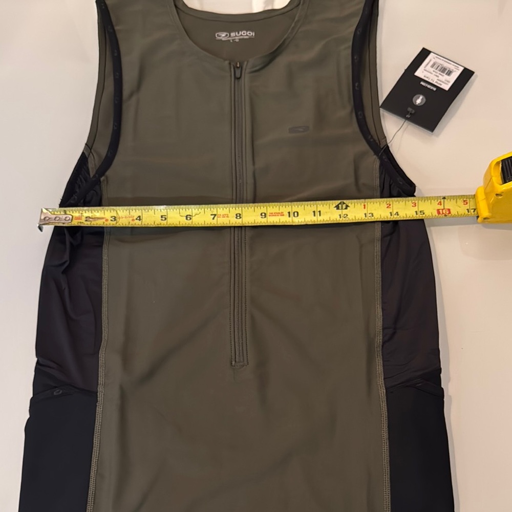 SUGOI Men's RPM Tri Tank Rash Guard - L - Picture 7 of 11